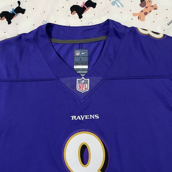 Baltimore Ravens Lamar Jackson #8 NFL Jersey - Picture 2 of 6